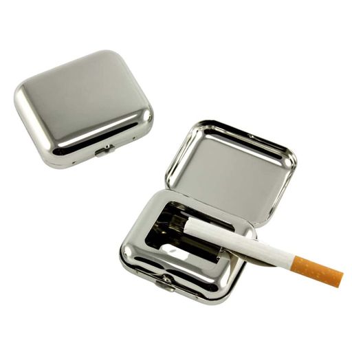 携帯灰皿ステンレス角形灰皿パイプ