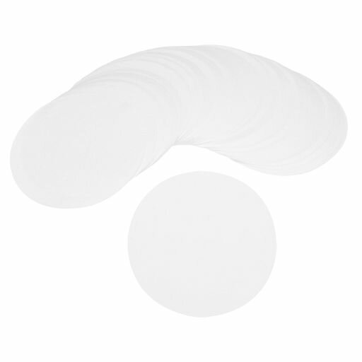 PATIKILモカポット用ペーパーフィルター使い捨て丸型ホワイトペーパー2.2インチODエスプレッソメーカーカフェ事務所用200枚入り