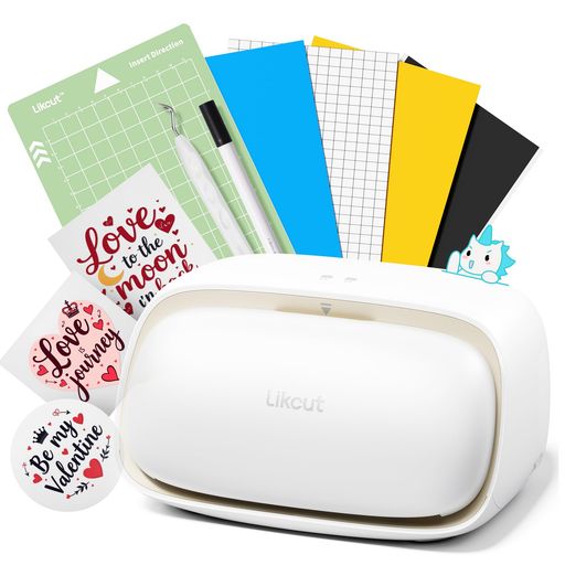 LikcutGleeS501スマート小型カッティングマシン初心者スターターキット同梱付き転写シートカ ...