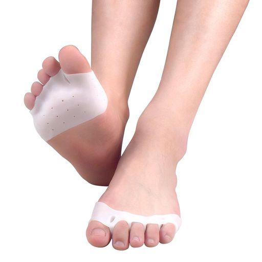 母趾足指サポーター足の親指足裏パッド足裏保護靴擦れ防止5本指カバー拇指対策前ズレ防止足裏クッショ..