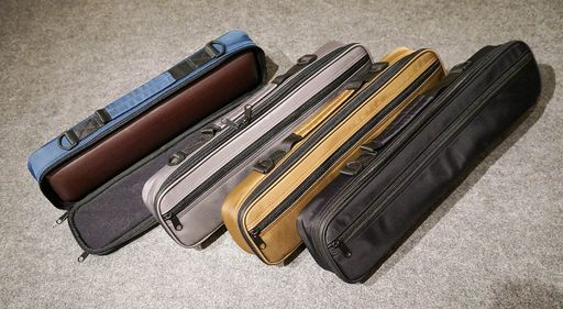 Saxophone Case - M’SMFC/1H-NAVYフルート用ケースカバーH管ネイビー