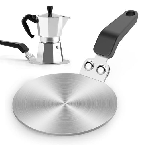 熱拡散器プレートIHヒーティングプレート熱拡散コンバーター直径13cmエスプレッソメーカー用、IH・ガス..