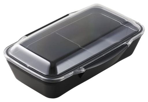 ご飯や高さのあるおかずを潰さずに詰めることができるドーム型の蓋です。 ランチタイムまでキレイな盛り付けをキープできます。 角が丸いので隅までキレイに洗うことができます。 本体内側はご飯が付きにくいエンボス加工が施されています。