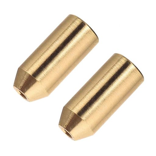 SRECNOデュポンライターガス変換アダプター注入式扱い簡単真鍮製2個