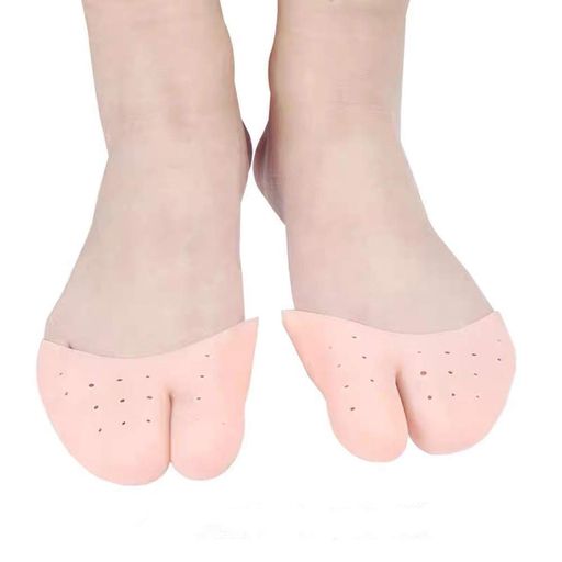 AOYATIME足指保護カバーつま先保護カバーバレエ用品足裏保護シリコンジェルパッド足指サポート衝撃吸収足指痛みの軽減シリコン保護キャップトウパッド柔らかい小さい穴通気性足指痛み…