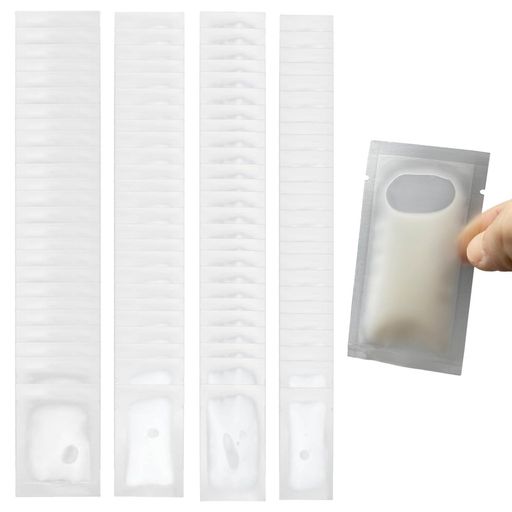 CHANJIFパウチ容器旅行100個セット1ml2ml5ml10ml漏れ防止詰め替え容器トラベルボトル乳液化粧品化粧水シャンプー収納小分け袋入り透明密封コンパクト出張用旅行用携帯易い便利グッズ