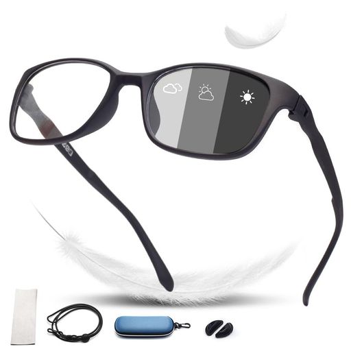 乐天商城 - [OptiZen]調光レンズ老眼鏡室内室外両用色付き老眼レンズかっこいいリーディンググラスおしゃれメンズレディースブルーライトカットオシャレ超軽量フレーム最適な視界柔軟素材TR-90釣りc…
