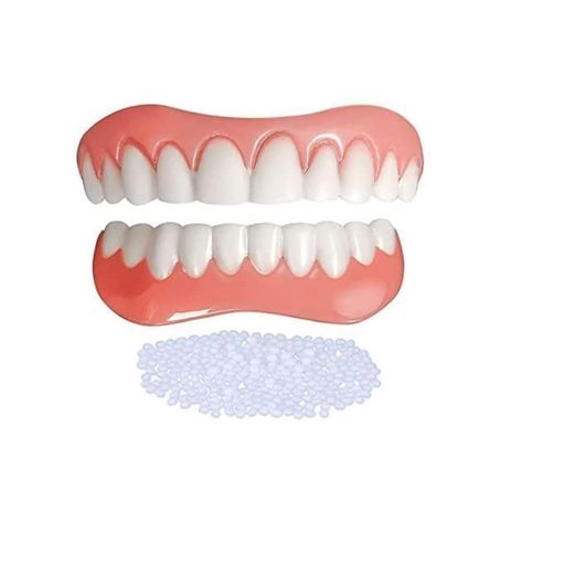 【自然な】私たちのは、欠けている、曲がってい、染色して折れていを隠すのに役立ちます。リアルなソリューションで、リアルな外観と感覚で笑顔を改善します。 【いつでも準備】携帯性に優れ、デート、パーティー、会議、面接などに最適簡単に清潔にするだけ...