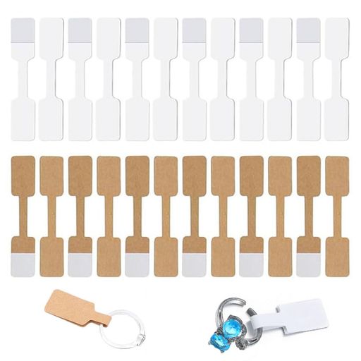 ジュエリー値札ジュエリー識別ラベルプライスタグ提げ札テープ価格ステッカー価格スタグ価格ステッカー宝石ラベルクラフト紙ダイヤモンドブレスレットなどの値札に適していますまた…