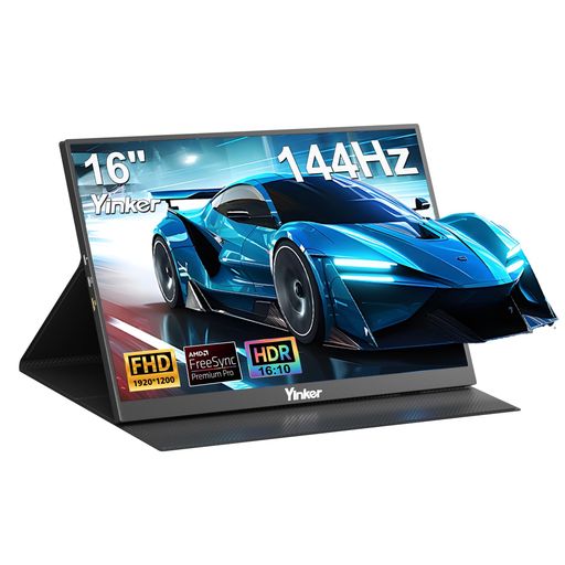 16インチ 144Hz ゲーミング モバイルモニター 1920x1200 IPS Type-C