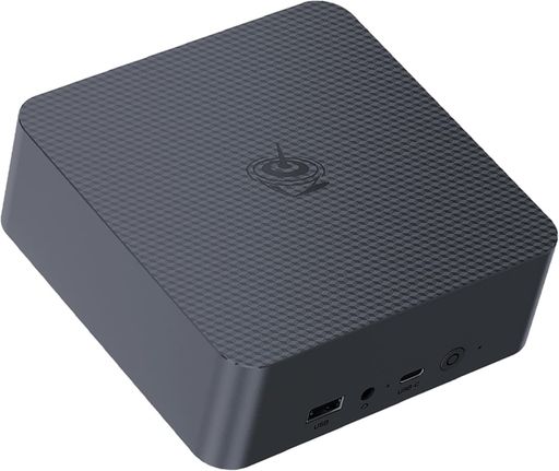 BeelinkEQR66800UミニPC、Win11Pro最大4.7GHz8C/16T対応デュアルLAN小型pc24GBLPDDR5500GBM.2PCle4.0SSDAMDRadeon、電源内蔵、4K