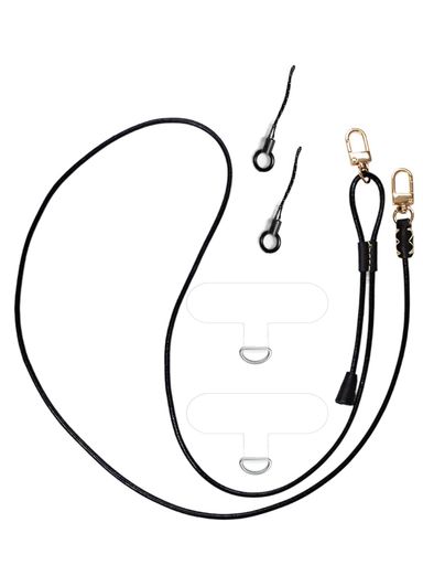  スマホストラップ ショルダー 携帯ストラップ スマホ iPhone 対応 ショルダーストラップ 牛革 バッグストラップ 肩掛け 調節可能 70~132cm カメラ ネックストラップ 首掛け アウトドア …