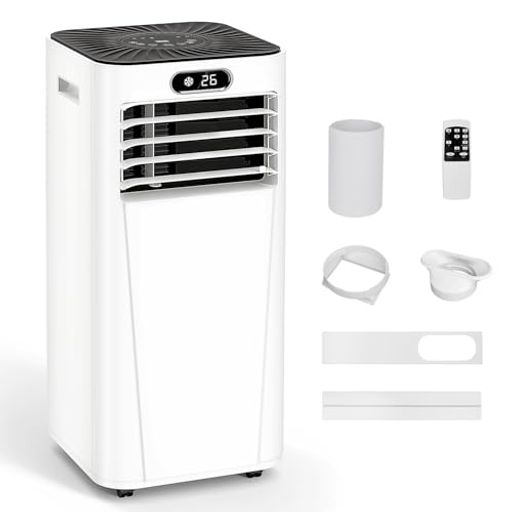 【パワフルな冷房能力・ノンドレン構造】 スポットクーラーは2.35kWの強力冷房を備え、暑い夏の日も風が当たる場所を瞬時にひんやり快適に!温度は16°C~32°Cまで自由に設定でき、強風・弱風の2段階切替で、リビングでゆったり過ごすときや、キッチンで作業しているときなど、その時々に合わせて使い分けられます。排水不要のノンドレン構造だから、内部で水分を蒸発させ、熱と一緒に排気ダクトから排出するため、こまめな排水作業が不要。さらに上下調整可能なルーバーで、直接体に冷気を当てず快適にしたり、洗濯物に風を当てて効率よく乾かしたりと、使う人の暮らしに寄り添う設計です。 【強力除湿・ジメジメ対策もおまかせ】 夏の蒸し暑さや梅雨時のジメジメも、この家庭用エアコンがあれば快適に。周囲の温度に応じて乾いた空気を送り出し、湿度を効果的に下げます。1日あたり25Lの除湿能力で、蒸し暑い季節でも快適に過ごせます。温度と湿度を同時にコントロールすることで、爽やかで涼しい空間を演出。送風モードでは、強/弱の風量でお部屋の空気を循環させ、換気や扇風機代わりにも使えるので、家中の空気を快適に保てます。