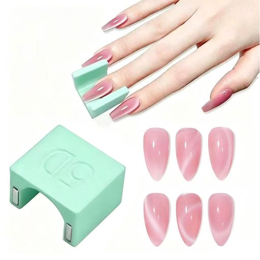 ネイルマグネット キャッツアイ U字型 ワイドキャッツアイ 磁石 ネイルアート ジェルネイル 強力 簡単 初心者向け 均一ライン形成 ネイルツール 5Dネイル 磁気ネイル サロン用 セルフネイ…