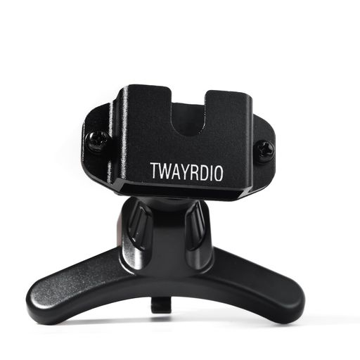 TWAYRDIO 無線機ホルダー 車 無線機用車載マウント エアコン吹き出し口 ベルトクリップ用 3イン1用スタンド 取り付け簡単 ケンウッド、ヤエス、アイコム対応