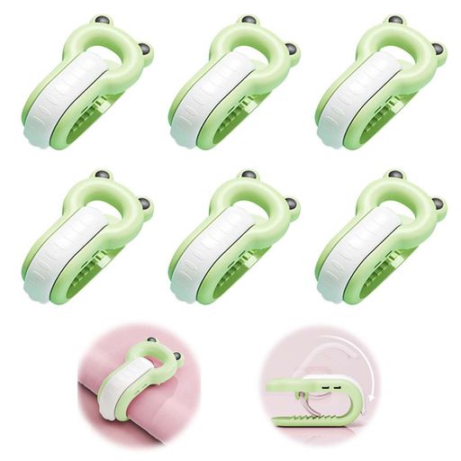 EsiFare6個セット布団クリップ布団固定器布団布団ずれ落ち防止ズレ防止布団固定器布団軽量設計強力な跡..