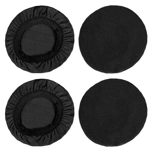 LUYINGイヤホンダストカバーストレッチニット9-11cm2ペアイヤーパッドカバー劣化防止ヘッドホン用洗濯..