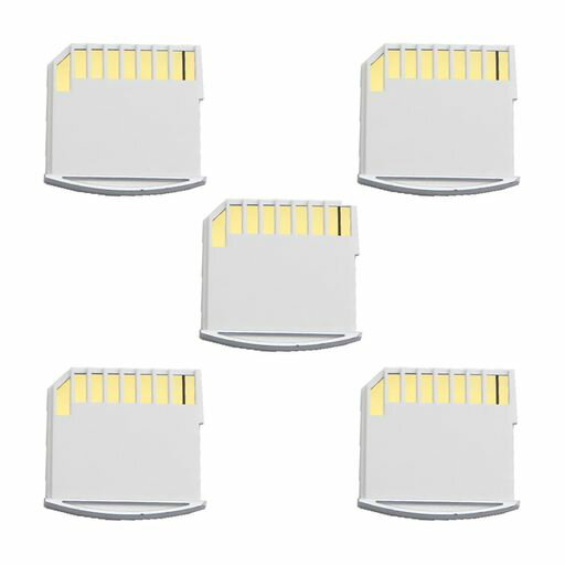 CYMicroSDTFからSDカードキットミニアダプターロープロファイルMacBookAir/Pro/Retina用ブラック5点