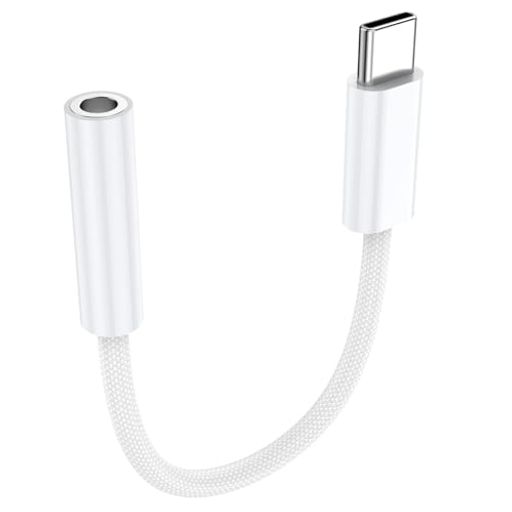 USB Cから3.5mmオーディオヘッドフォンアダプター、タイプCからヘッドフォンジャッ...