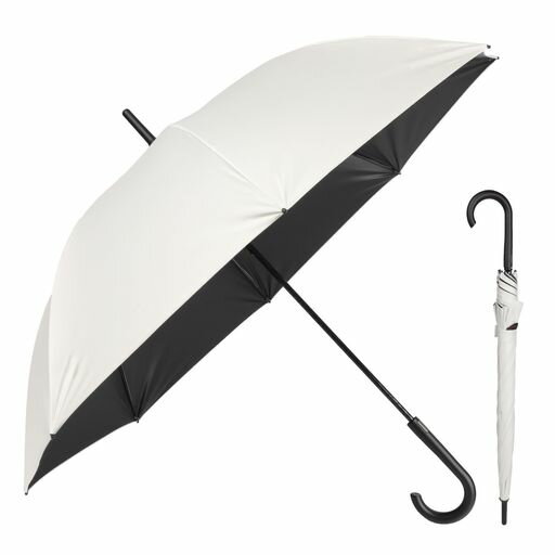 【完全遮光日傘2025登場】Zruier日傘メンズ完全遮光長傘超軽量レディース晴雨兼用UVカット100%遮熱効果熱中症対策傘ワイド58cmスポーツ観戦グラスファイバー耐風撥水ワンタッチジャンプ傘(…