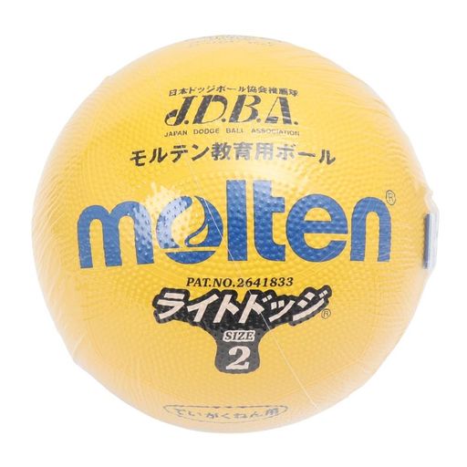 日本ドッジボール協会推薦球(軽くて当たっても衝撃が低いのでボールを怖がらずに楽しめます) 2号球対象: 小学校教材用(軽量型) サイズ: 円周61-63cm 直径(約)20cm 重量200-220g 素材: ゴム製・タイ製・突き抜け防止バルブ 従来のドッジボールに比してあたった時の衝撃が低く、低学年の児童でも恐怖心なく楽しむことができます。