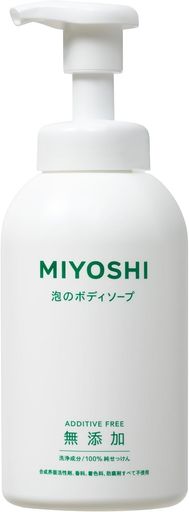 無添加せっけん泡のボディソープ500ml