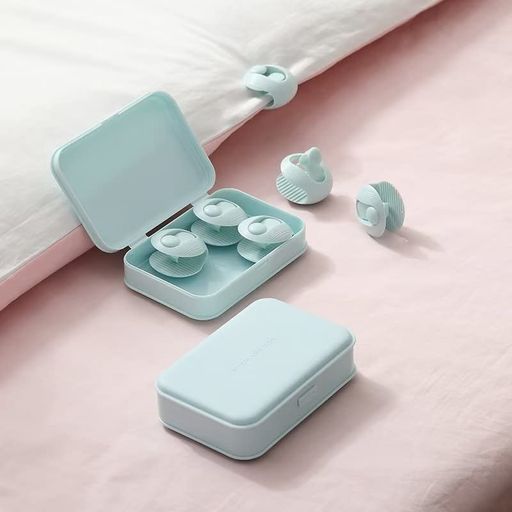 Coollooda布団クリップ6個入り布団ずれ防止クリップシーツクリップ軽量でコンパクト滑り止めベッドシー..