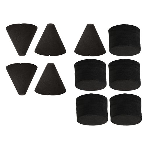 樂天商城 - Yibuy5pcs電子ドラムピエゾトリガーコーンシリンダー28*20mmフォーム+5pcs電子ドラムピエゾトリガーコーントリガーパッド