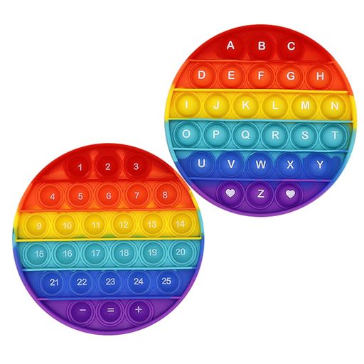 Fuushspoy おもちゃ(数字 英語アルファベット 両面印刷 ) 知育玩具 プッシュポップバブル ボードゲーム ストレス解消 スクイーズ 自閉症 お風呂 おもちゃ 子供大人兼用 誕生日 プレゼント nextstore0507-10066661 NEXT STORE17 パッケージ画像