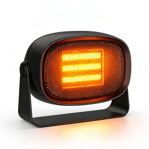 セラミックヒーター小型省エネ速暖2秒即暖電気ストーブ500W静音足元ヒーター卓上ヒーター過熱保護軽量 ...