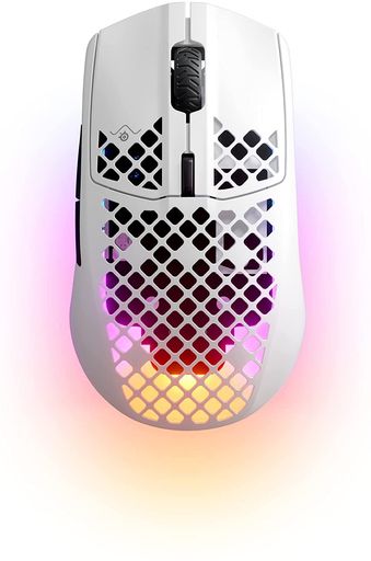 SteelSeries�����ߥ󥰥ޥ���̵��Aerox3SnowWirelessĶ����TRUEMOVEAIR���󥵡����QuantumWireless2.0�ƥ��Υ�����IP54�����ɿ��ɿ�