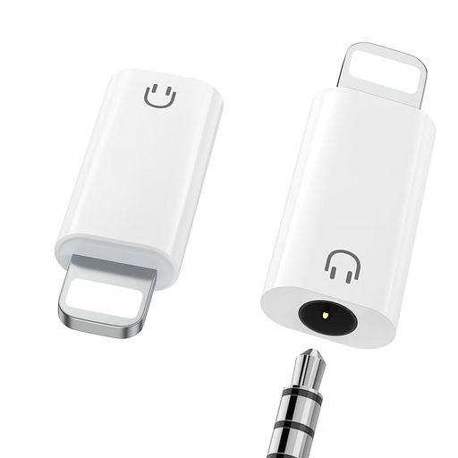 ��2�ĥ��åȡ۲��ں�������MoKo�饤�ȥ˥�to3.5mm����ۥ󥸥�å��Ѵ������ץ���DAC���å�3.5mm4��3�ˤ���饤�ȥ˥󥰤˥���ե���/�إåɥե��󥻥å��Ѵ������ץ�