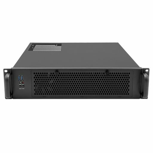IPCHASSISMicroATX/Mini-ITX2Uラックマウントサーバーケース奥行15.7インチ最大6x3.5/USB3.0全タイプATXPSU対応