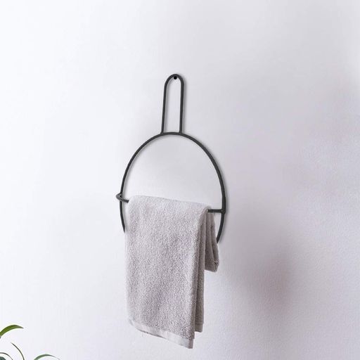 タオル掛けリングタオルリングおしゃれタオルバー壁掛け式防錆タオル掛けトイレタオルハンガータオルホルダータオル掛けタオルラック収納棚タオル収納ハンガーアクセサリー寝室タオ…
