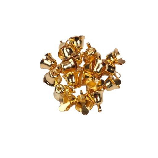 Itisyouベル鈴ベルクリスマスクリスマスツリー飾りミニベルクリスマス飾100個入可愛いDIYクリスマスの鐘