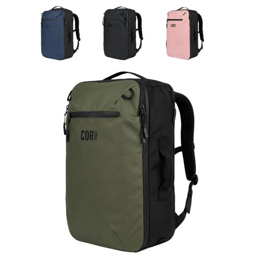 樂天商城 - [CORSurf]Flight承認済み機内持ち込みラップトップトラベルバックパック|ビジネスイークエンダーラゲッジバックパック男女兼用2.0-マットブラック。40L、アーミーグリーン。