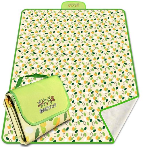 防水レジャーシート大判150x200cm折りたたみ3-6人用軽量コンパクト手提げ付きキャンプピクニックアウトドア用マット
