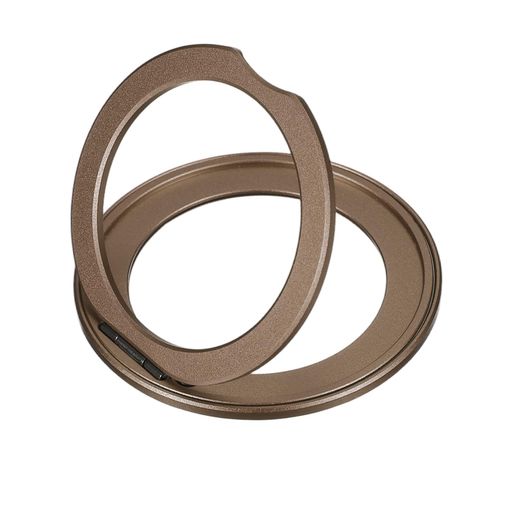 仕様: カラー: デザート金; 素材: 金属合金; 製品サイズ: 61 x 42.65 mm/2.4 x 1.7 インチ(外径x内径); 厚さ: 4 mm/0.16 インチ; 幅: 9.4 mm/0.4 インチ; パッケージ内容: スマホリングホルダー x1 特長: 光沢仕上げの金属製でスタイリッシュな外観。円形リングデザインがデバイスの保持性を向上させ、通話時や閲覧時に安定したサポートを提供します。粘着バッキングでしっかり固定でき、360度回転可能なため角度調整が柔軟に行えます。磁気リングキャップデザインで、カーホルダーや他の金属表面にしっかり取り付け可能です。 取扱説明: 設置手順: まずスマホやケースの表面を清掃してください。次に粘着剤の保護フィルムを剥がし、リングホルダーを片側からゆっくり押し付けます。約10秒間圧力をかけて固定します。最適な接着を得るため、設置後12時間はリングスタンドを引っ張らないでください。 用途: このスマホリングホルダーは多機能で、タブレットやスマートフォン、スマホケースなど様々なデバイスに適しています。