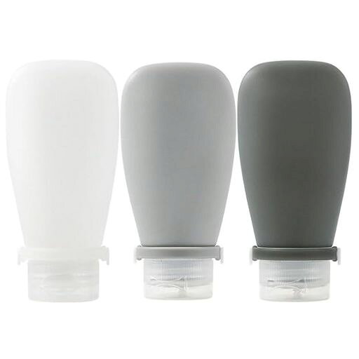 トラベルボトル3個90ml旅行用シャンプーセット旅行便利グッズ詰め替えボトル容器