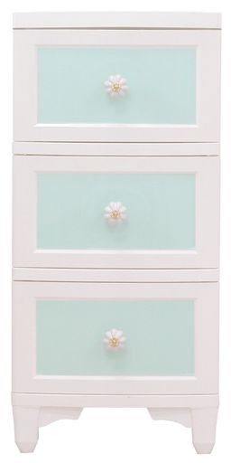 サイズ:72*34*49cm 材質:(本体:ポリプロピレン)(取っ手:陶器)(シール:ラミネート加工紙) 原産国:日本 お届け仕様:組み立て式 引き出しの柄はシールで貼って頂く仕様です。 ※取っ手は1つ1つ手作業で造っている為、焼きムラ・色ムラ等に 個体差がありますが、風合いとしてお楽しみ下さい。