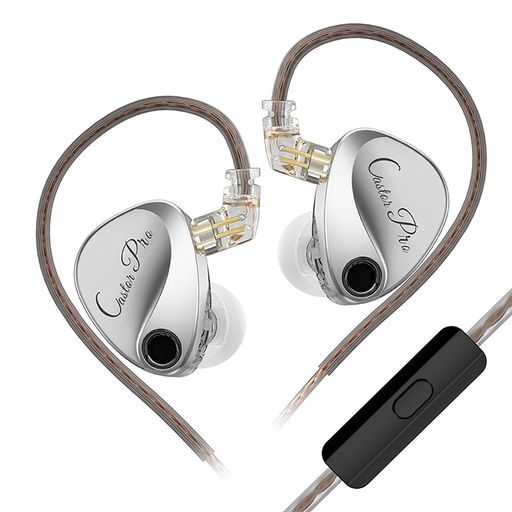KZ Castor Pro チューナブルインイヤーモニター、HiFi 強化低音インイヤーヘッドホン、デュアルダイナミックドライバーゲーミングイヤホン、2PIN-C 取り外し可能ケーブル付き IEM イヤホン (マ…