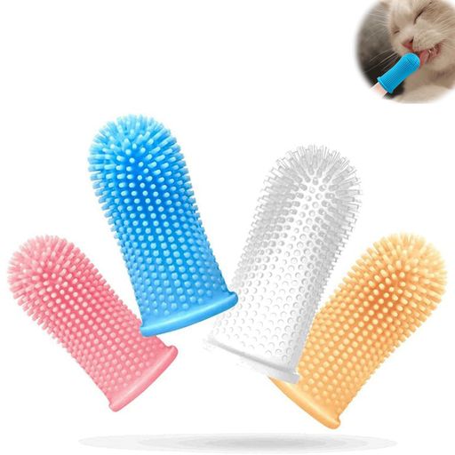 FsGrg犬小型犬猫用歯ブラシペットフィンガ