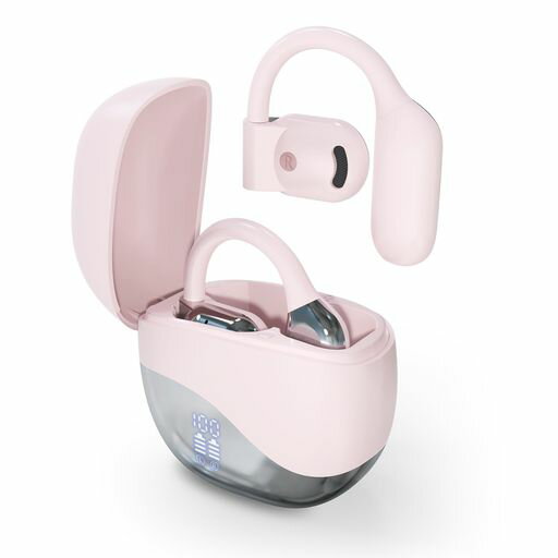 イヤホンBluetooth【2025音質特化モデルオープンイヤー型】ワイヤレスイヤホン耳を塞がない耳掛け式イヤフォン骨伝導の革新業界トップ音質指向性音伝送技術残量表示音漏れ抑制日本語音…