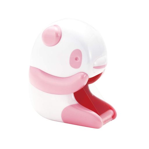 ニチバン セロテープ パンダカッター ホワイト&ピンク CT-15APWP