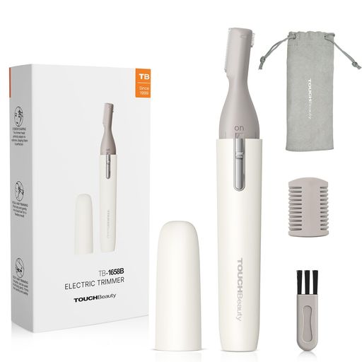TOUCHBeauty 電動シェーバー メンズ レディース 眉毛シェーバー フェイスシェーバー はなげカッター 収納袋付き くし付き 眉毛カッター 電動シェーバー トリマー 顔剃り うぶ毛 乾電池式 小…