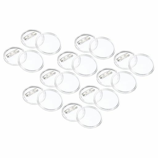 カラー:クリア;材料:メタル;アクリル;直径:37mm;高さ:5mm;パッケージ:20個入りピンベース+20個入りクリアカバー 利点:アクリル製は透明で、バッジの光沢を保ち、機械の助けを借りずに簡単に組み立てることができ、正しくスナップします。 作り方:サイズに合わせて白紙に好きな模様を印刷し、ボタンカバーと台座をカチッと音がするまで押し、ピンを引っ張ってカチッとはまるかどうかを確認します。 工具:独自のボタンピンをデザインします特別な言葉でそれらをデザインすることができます写真用紙友人や家族のために.名札お土産誕生日プレゼントクリスマスパーティーの休日の贈り物.DIY工芸品に適しています.. 注:購入する前にサイズを確認してください