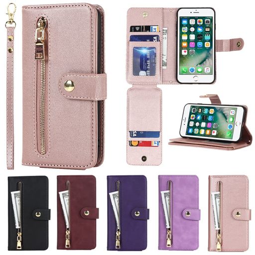 【1】対応機種: for iPhone SE 2022/ for iPhone SE 2020 / for iPhone 8 / for iPhone 7 ケース 手帳型 カバー。 【2】チャック付き多機能財布型ケース:カードポケット、カード、車券と名刺なは便利にカードスロットに挿入することができます、にお札、小銭などはサイドポケットに挿入できます。ヘッドセット、鍵、コイン、小銭などはファスナー付きのポケットに入れることができます。財布型ケースとして、名刺やお札などを入れるカードポケットがつき、外出活動や日常生活に便利。 【3】横置きスタンド機能:手帳型ケースを横置きにするとスタンド機能になります。動画鑑賞、読書などにも便利し、角度調整も楽々。両手を解放し、仕事以外の暇な時間を楽しむことができる。側面ベルトの内部には磁気バックルが付いて、磁気はあまり強くありません、携帯電話やカードへの影響が弱く、開閉も便利です。 【4】手に馴染む設計:頑丈でシンプルで、損なうことなく快適なグリップが可能です。軽量保護素材は滑りにくい、二番目の肌のような手触り。で丈夫なケースに仕上げました。