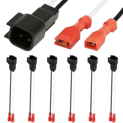 Xiatiaosannフォードのスピーカーワイヤー、車の無線のスピーカーの馬具ワイヤー配線ケーブル(6パック)のための72-5600スピーカー馬具の取り替え