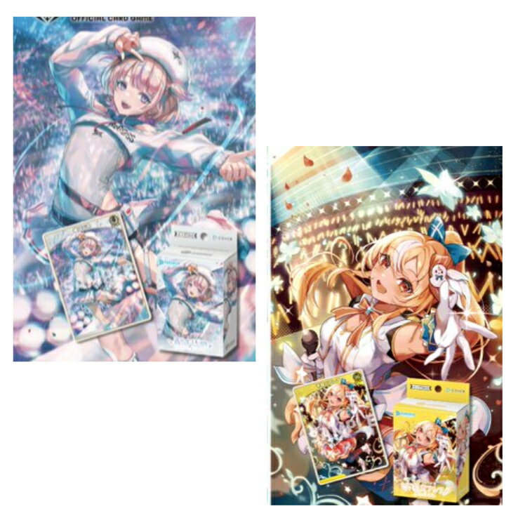 Rakuten - 【セット】ホロライブ ホロカ 第3弾 スタートデッキ2種 「不知火フレア 轟はじめ 」25年2月28日発売 hololive OFFICIAL CARD GAME