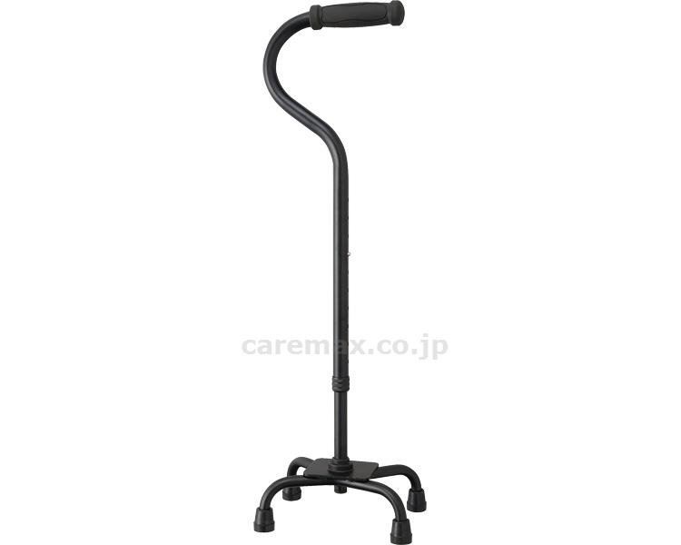 テイコブアルミ4点杖 / EA4-102　ブラック　「幸和製作所」